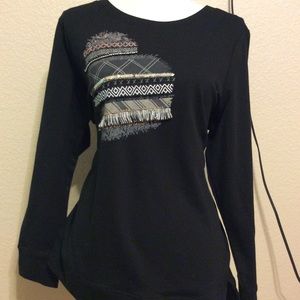 NWT avenue LS blouse